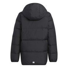 adidas Winter Insulation Jacket Frosty (lined, with hood) black Kids